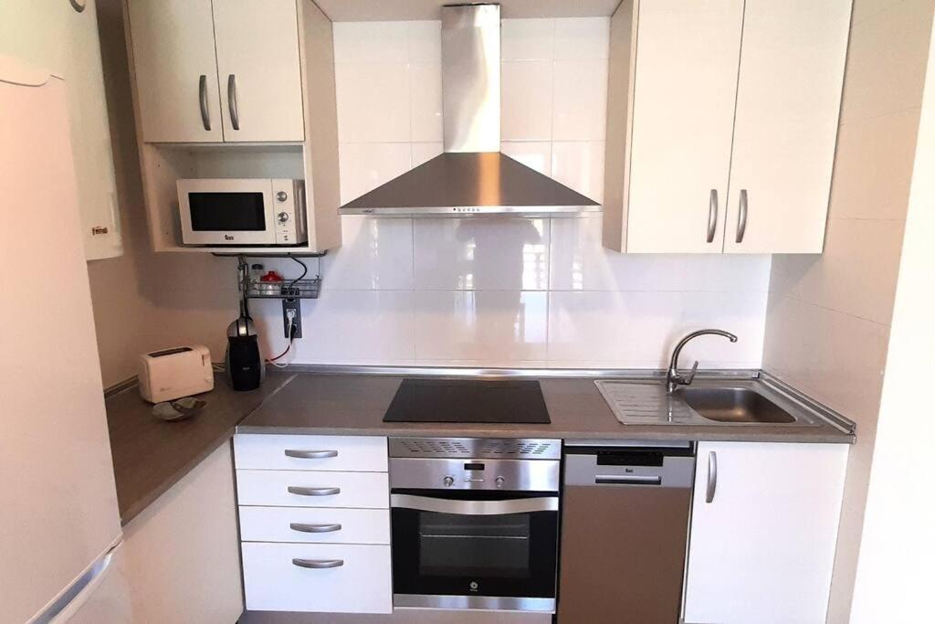Apartamento Playa Foz Con Jardin Y Piscina Apartment Bagian luar foto